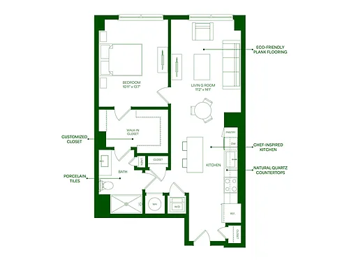 Floor plan A17