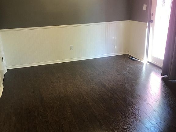 Dining room - new floor.