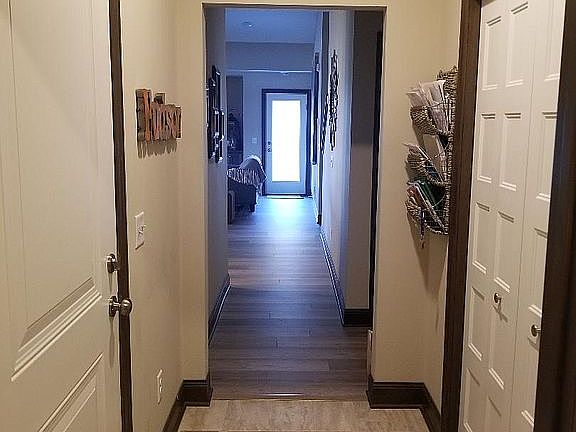 Garage entry and mud room