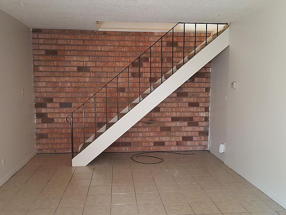3/4 view of living room area