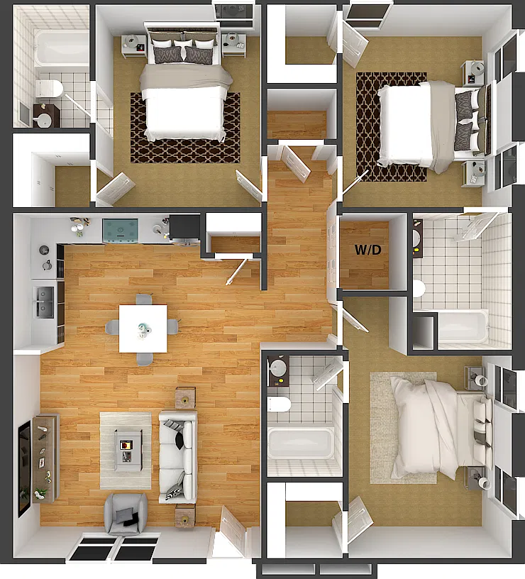 Alabama Apartments — Photo 3