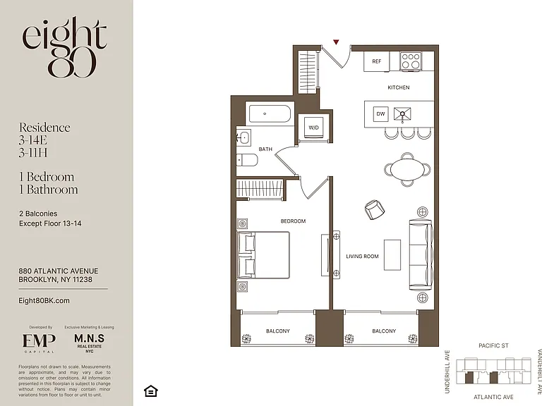 880 Atlantic Ave #5E — Photo 2