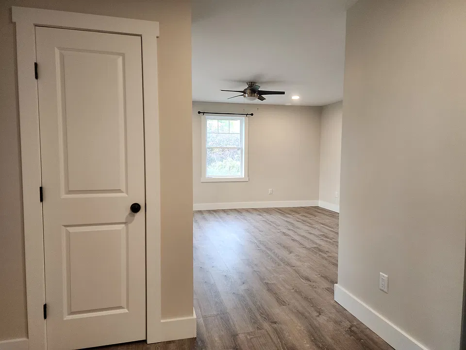 View to livingroom from kitchen