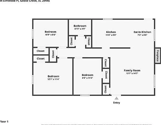 3 bed, 1.0 bath, 940 sqft, $1,875 — Photo 2
