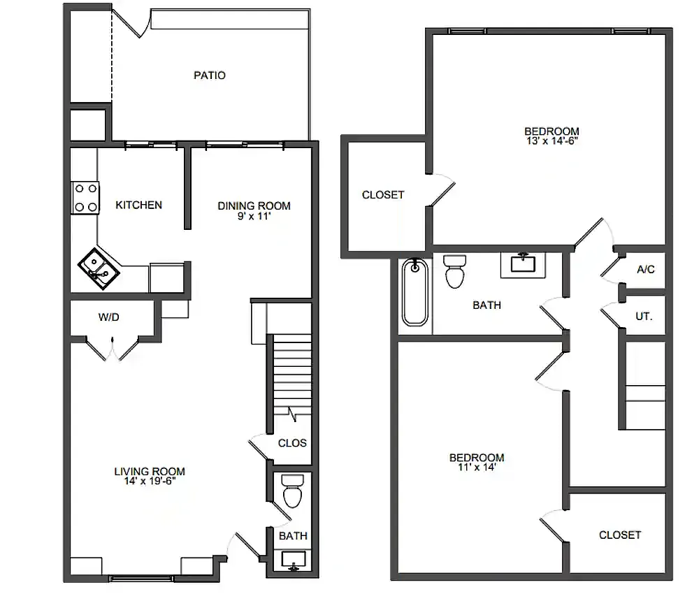 Floor plan B6