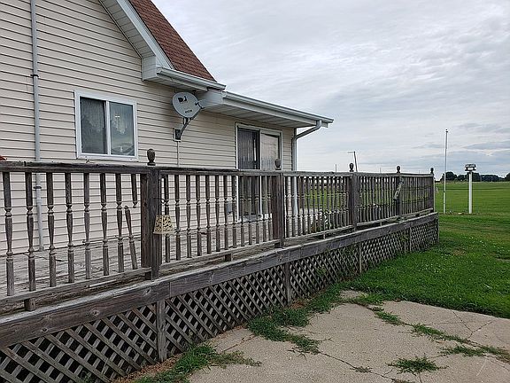 Wrap around deck looking E