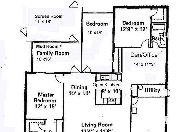 Split BR Floorplan