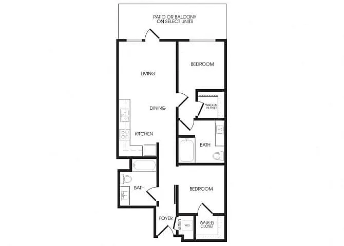 Floor plan B03