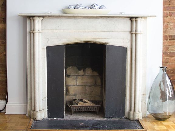 Original Marble fireplace