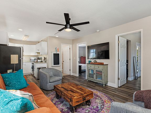 Living room with flat screen t.v.