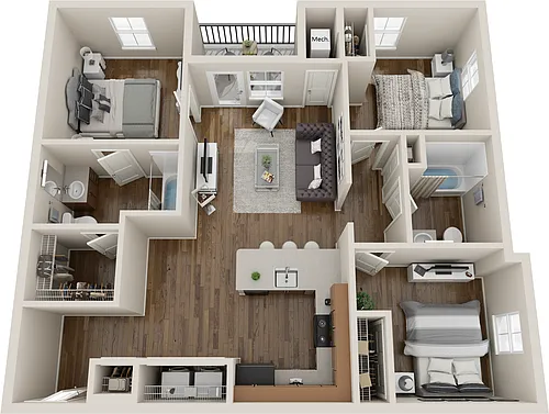 Floor plan C1