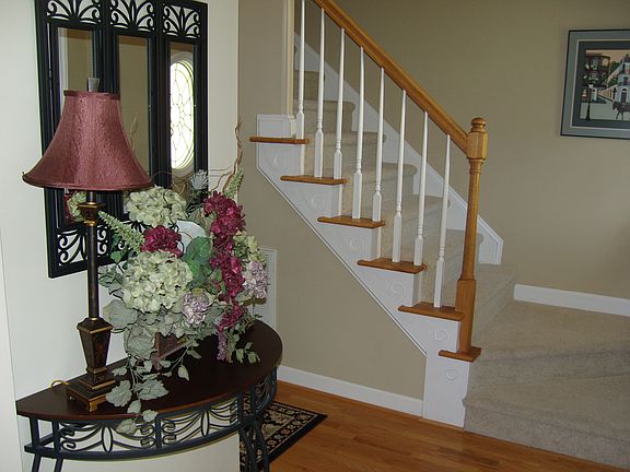 Beautiful and warm hardwood floors greet you when you enter.