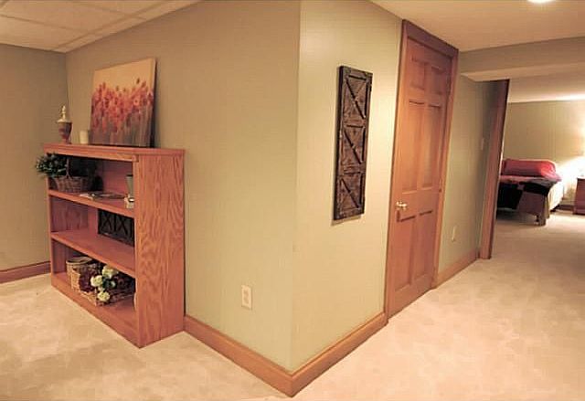 View to the utility room!