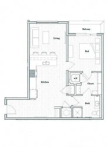 Floor plan W1D