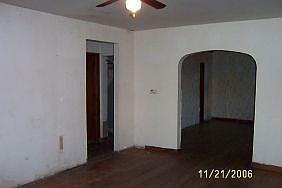LR - doorway to DR