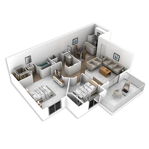 Floor plan The Knox (Q)