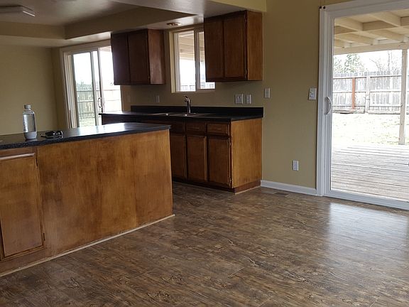 Dining area and kitchen