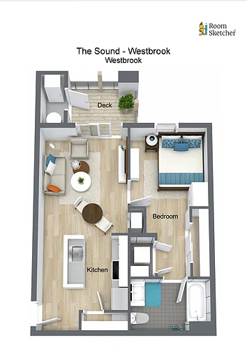 Floor plan The Westbrook