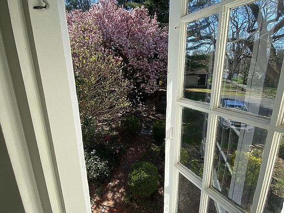 View from upstairs sunroom