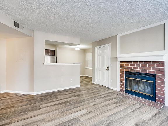 Living room fire place