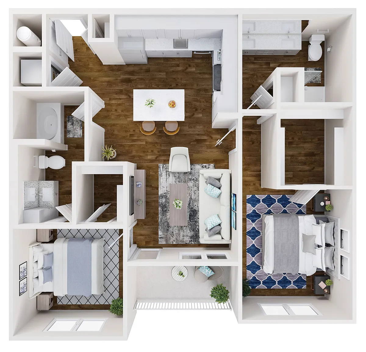 Floor plan B2