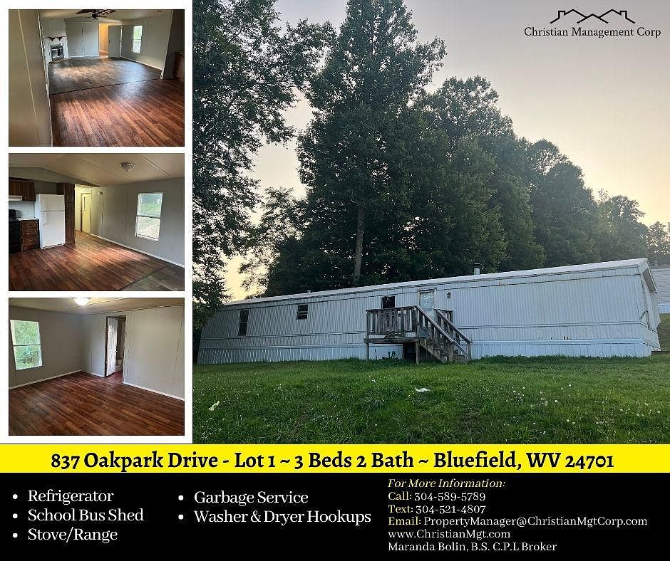 837 Oakpark Dr, Bluefield, WV 24701 Zillow