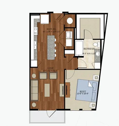 Floor plan A3 Alt1