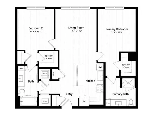Floor plan B2