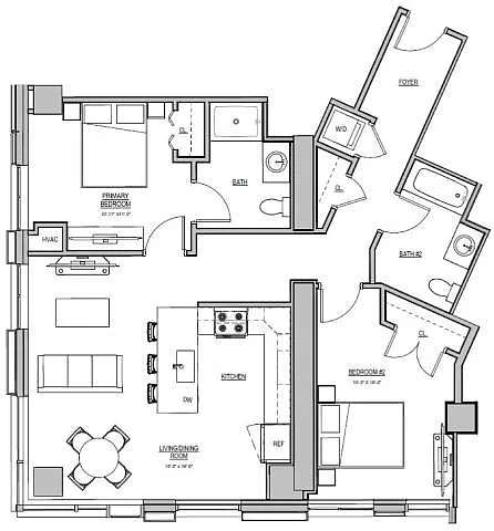 Floor plan A2