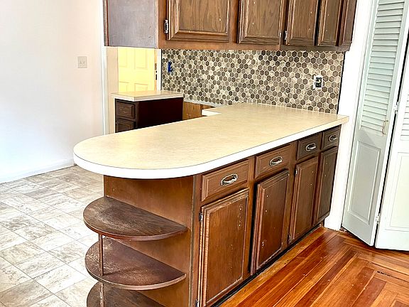 Kitchen is in the process of a face lift. Kitchen cabinets are in for processes of resurfacing and new range and dishwasher are on the way!