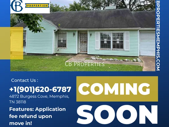 4872 Burgess Cv, Memphis, TN 38118