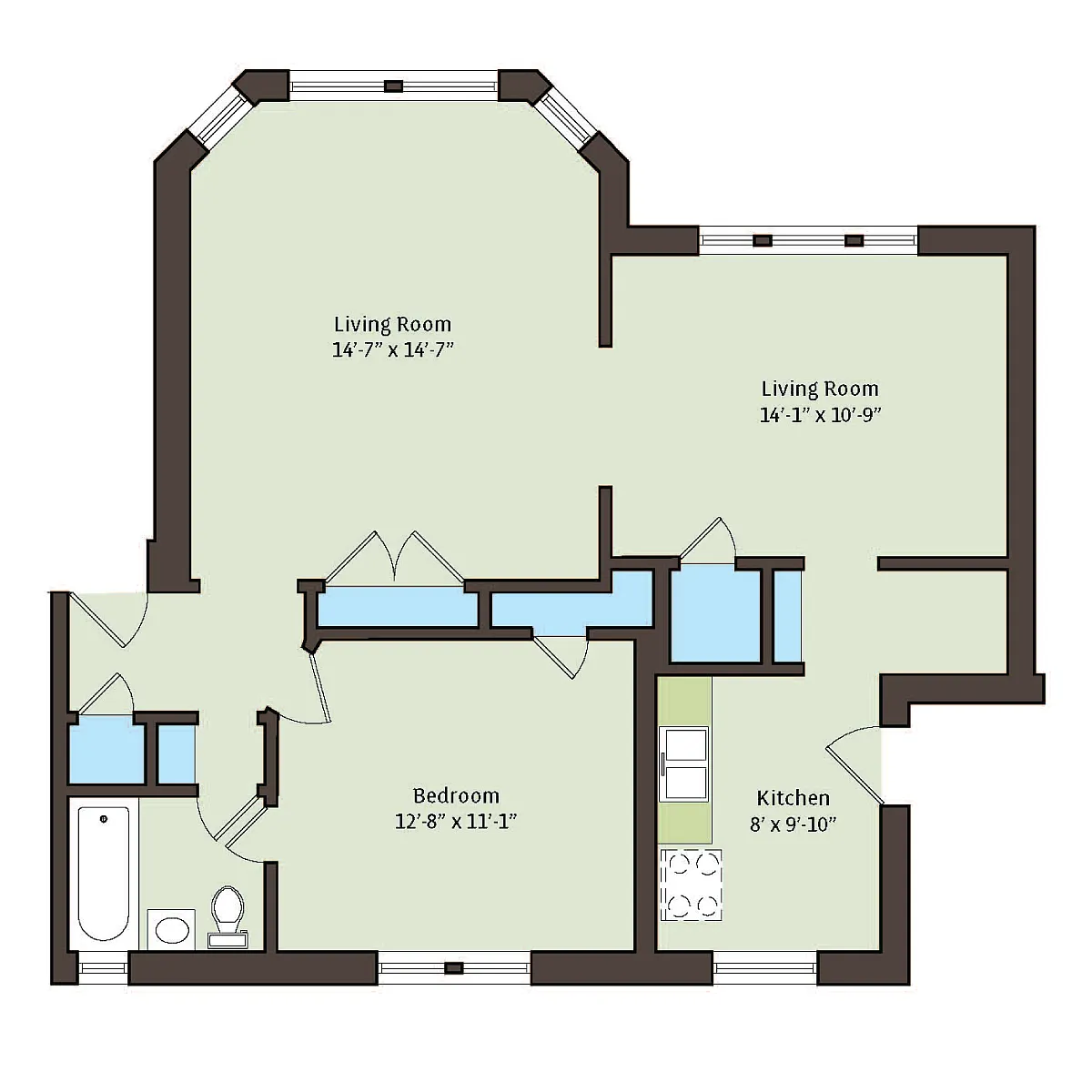 Floor plan 5034-2bA