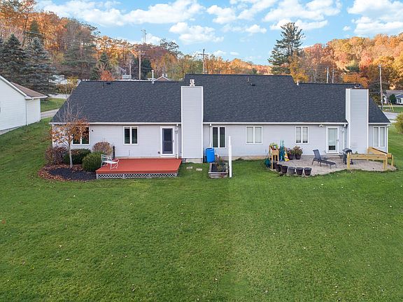 Deck for advertised unit on the right of this photo!