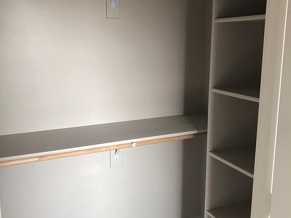 Walk-in closet off the bedroom