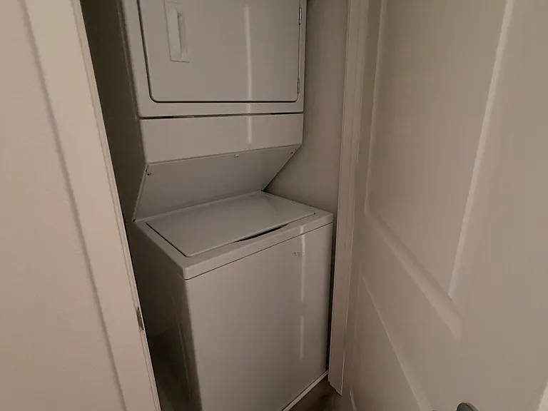 In Suite Washer and Dryer