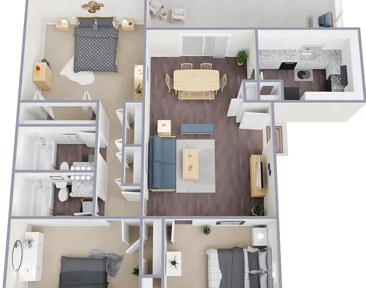 Oasis Club Apartments — Photo 68