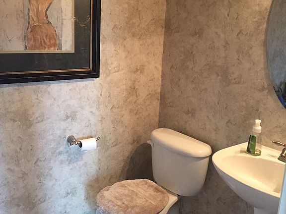 Downstairs half bath