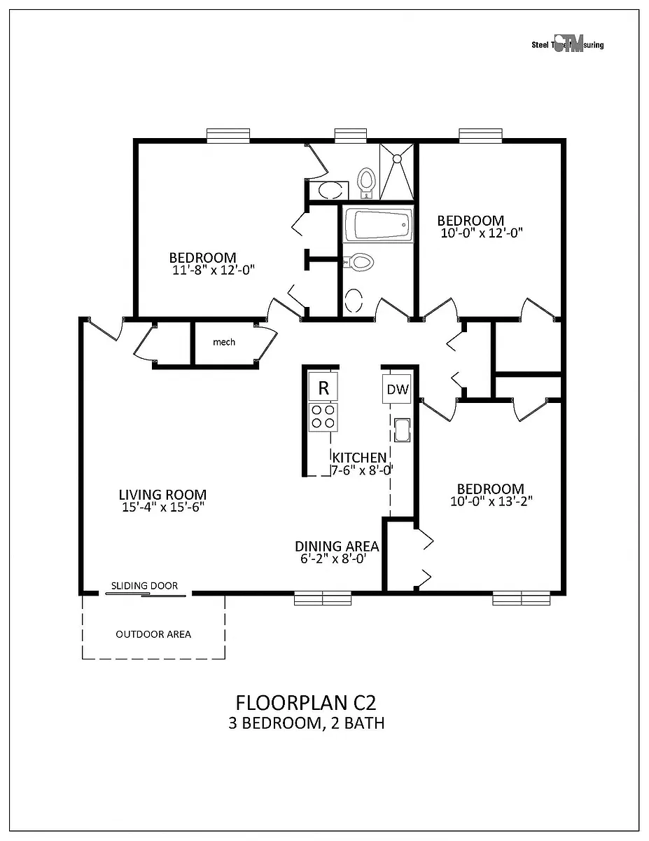 Floor plan C2