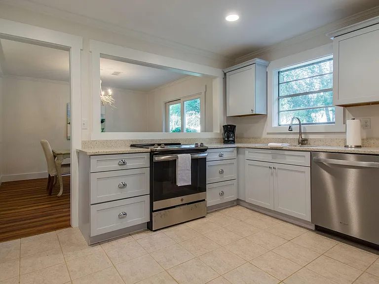Newly remodeled kitchen