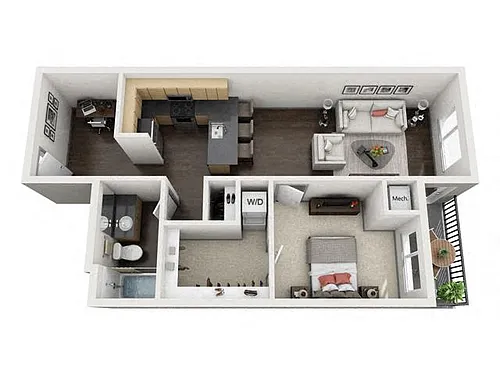 Floor plan The Coach