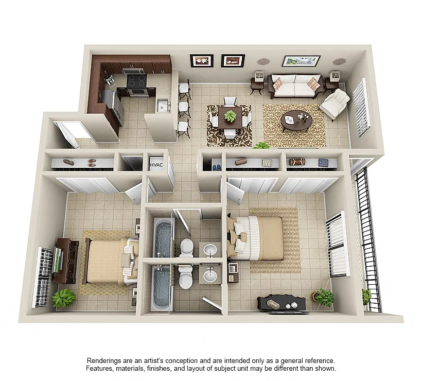 Floor plan PH2 Reno - A