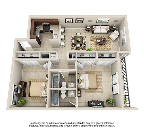 Floor plan PH2 Reno - A