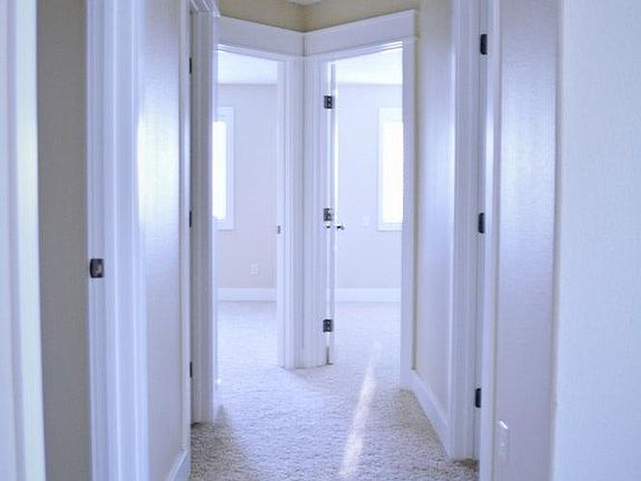Bright, natural light in the upstairs hallway
