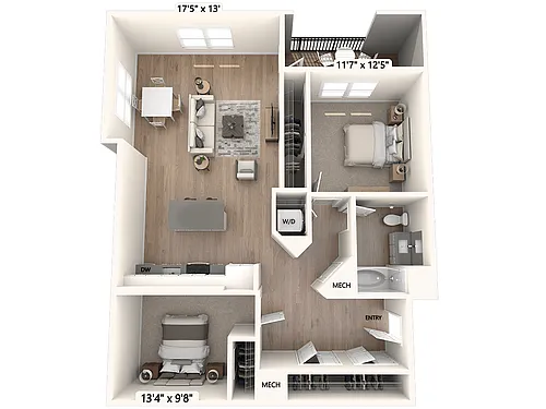 Floor plan A7D