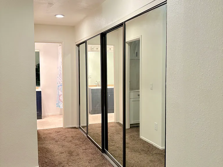 Master with 4 door wardrobe closet
