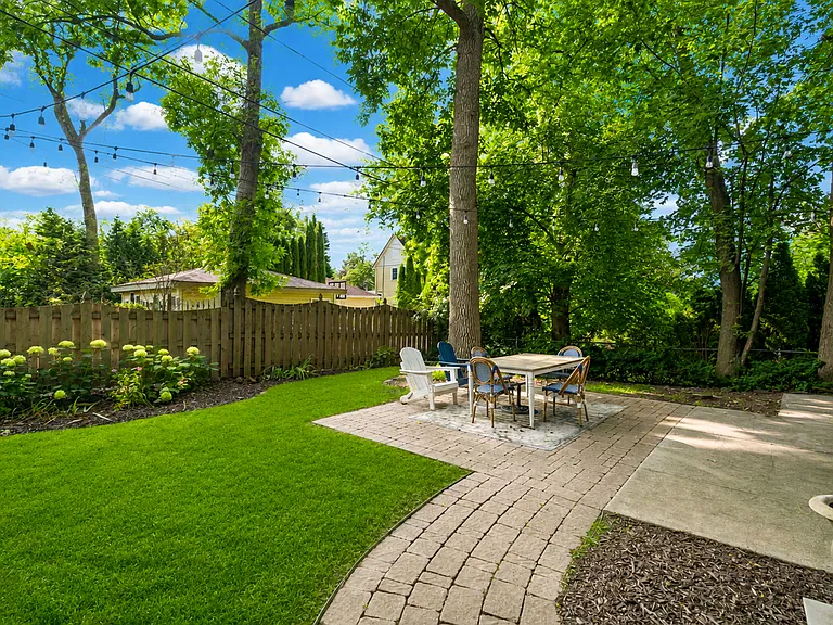 Fenced Backyard