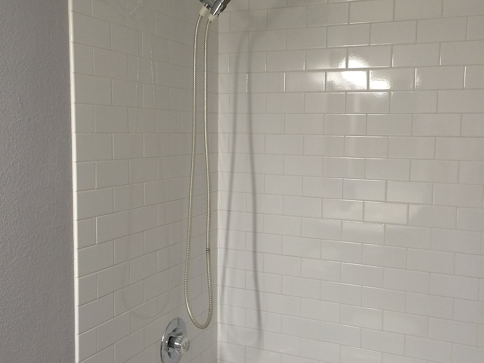 Newly updated shower
