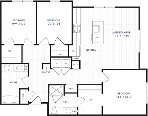 Floor plan C2DC