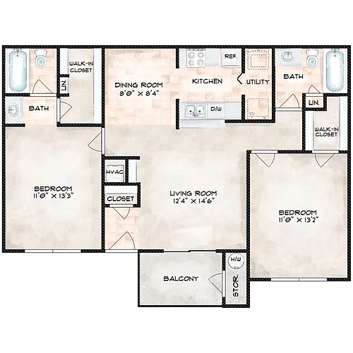 Floor plan 2F