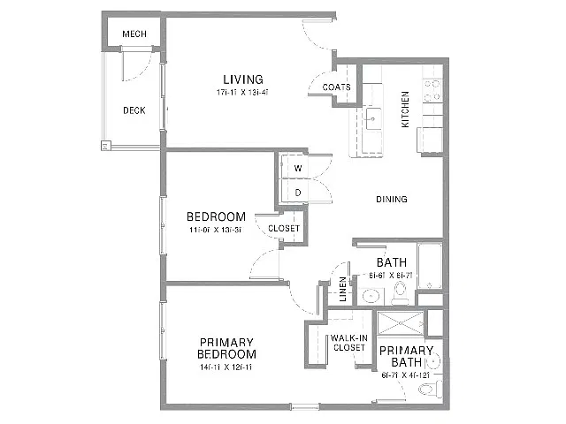 Floor plan B2D